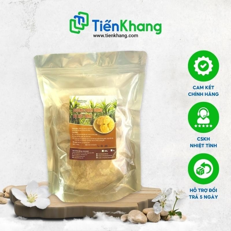 Đường phèn vàng tự kết tinh
