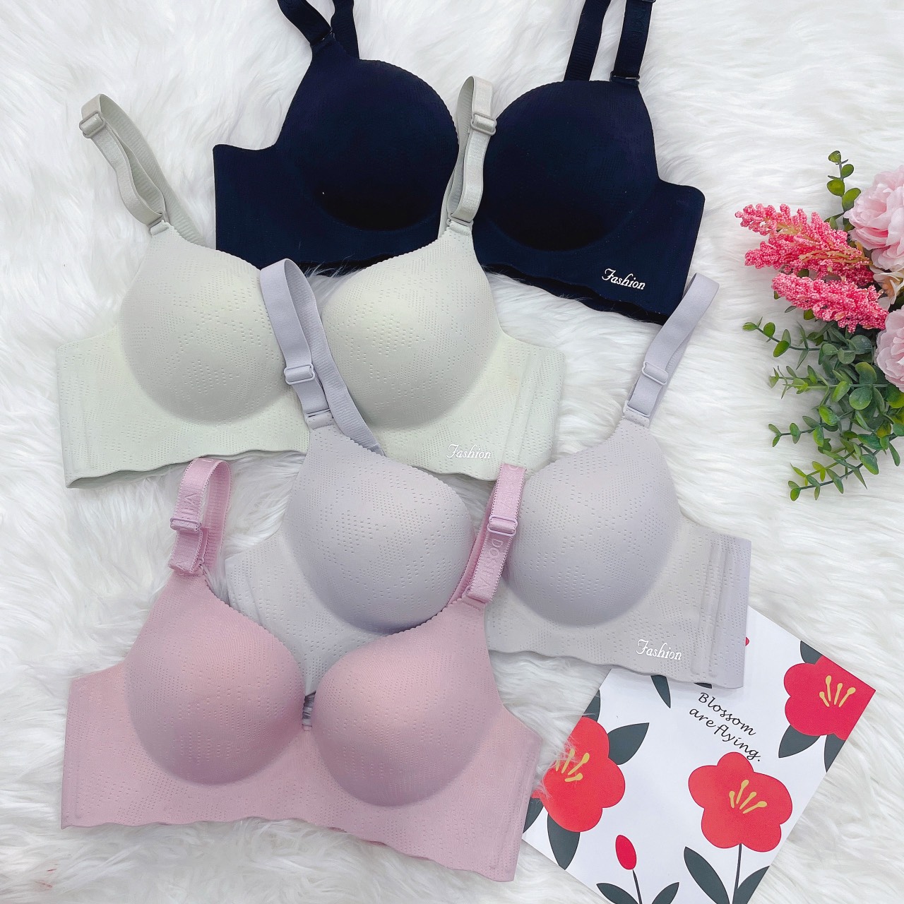 Áo ngực su trơn siêu nâng 6p