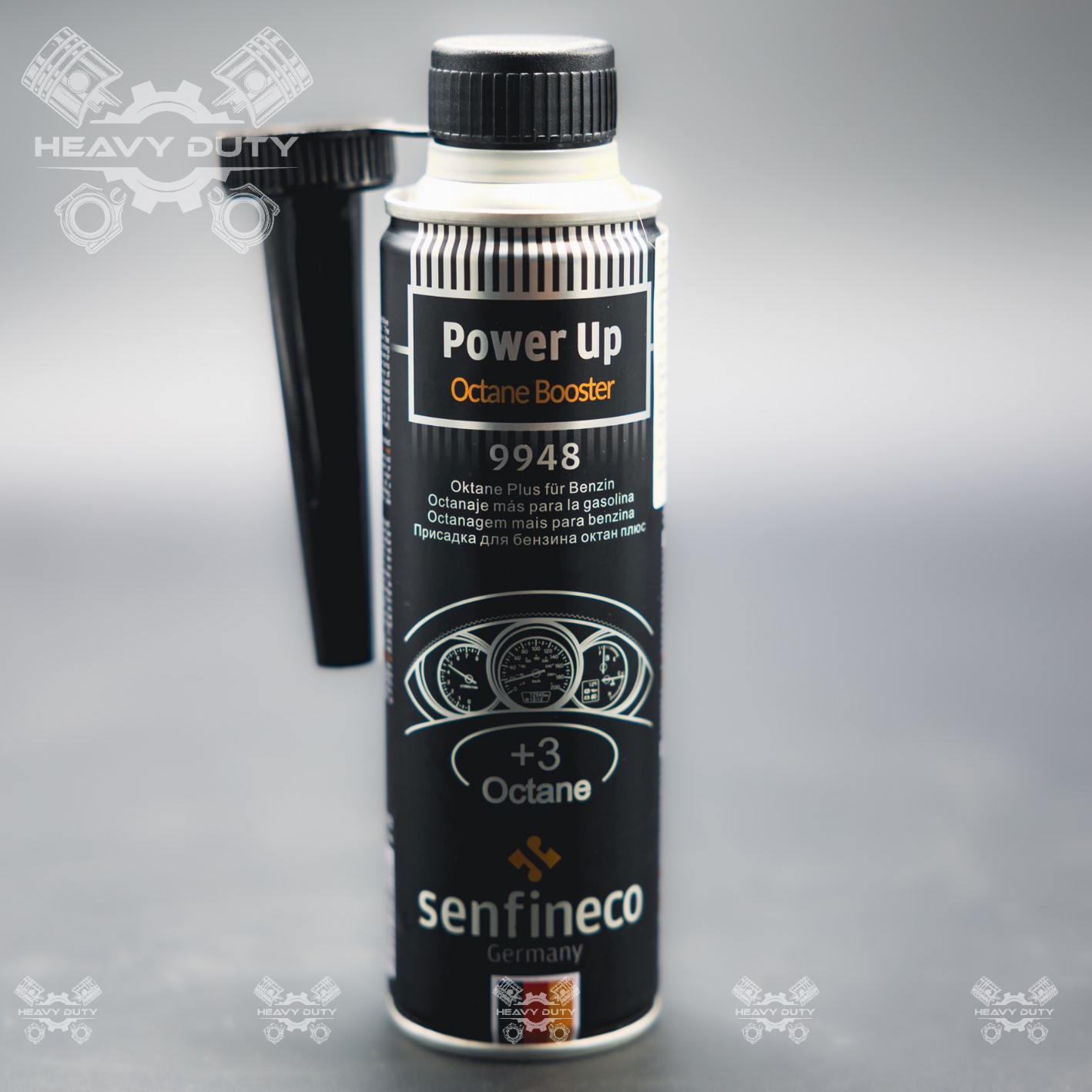 Senfineco 9948 phụ gia tăng +4 octane của xăng- power up octane booster 4 octane 300ml
