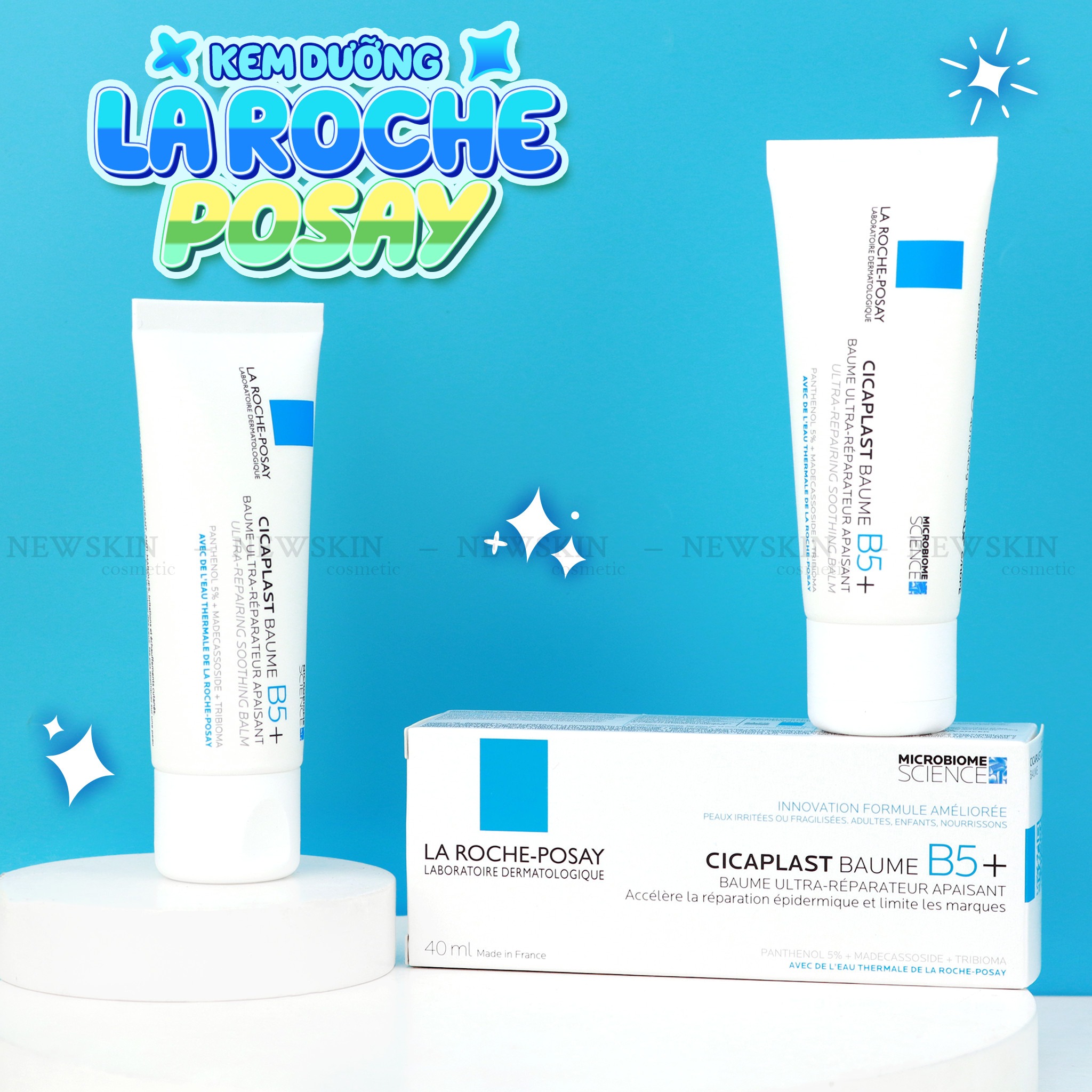 Kem dưỡng ẩm La Roche Posay Cicaplast Baume B5+ 40ml