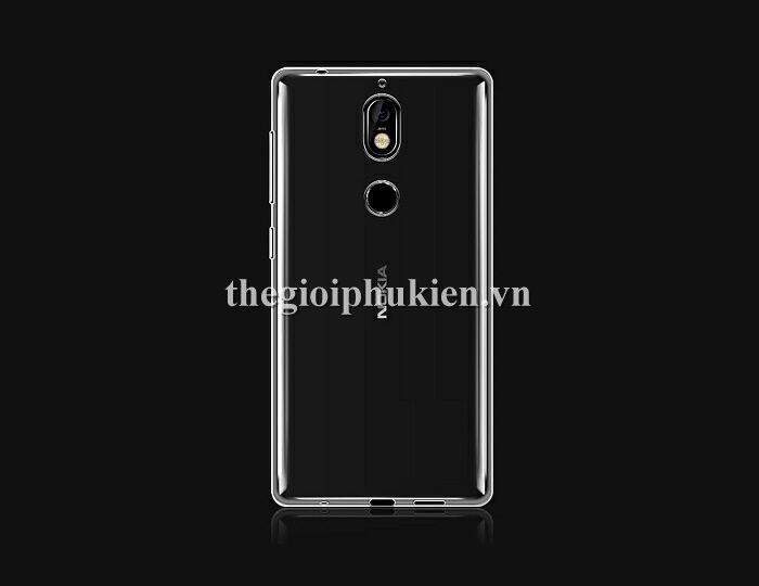 Ốp lưng silicon dẻo trong suốt Nokia 7 siêu mỏng 0.5 mm