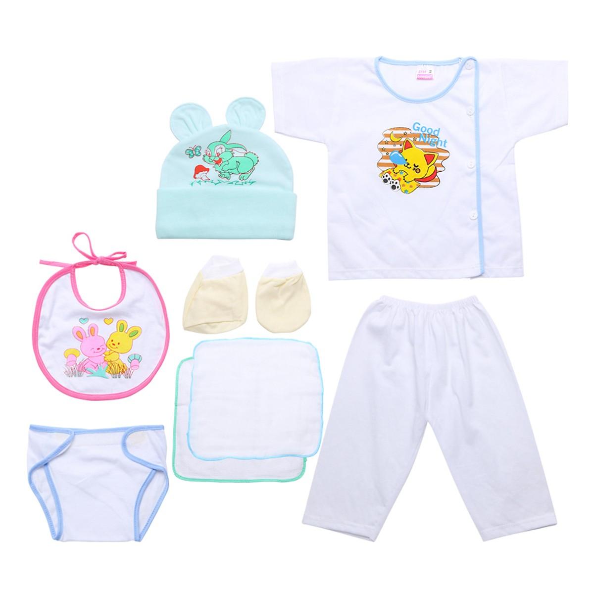 Set 40 món đồ cho bé sơ sinh từ 0 đến 4 tháng tuổi