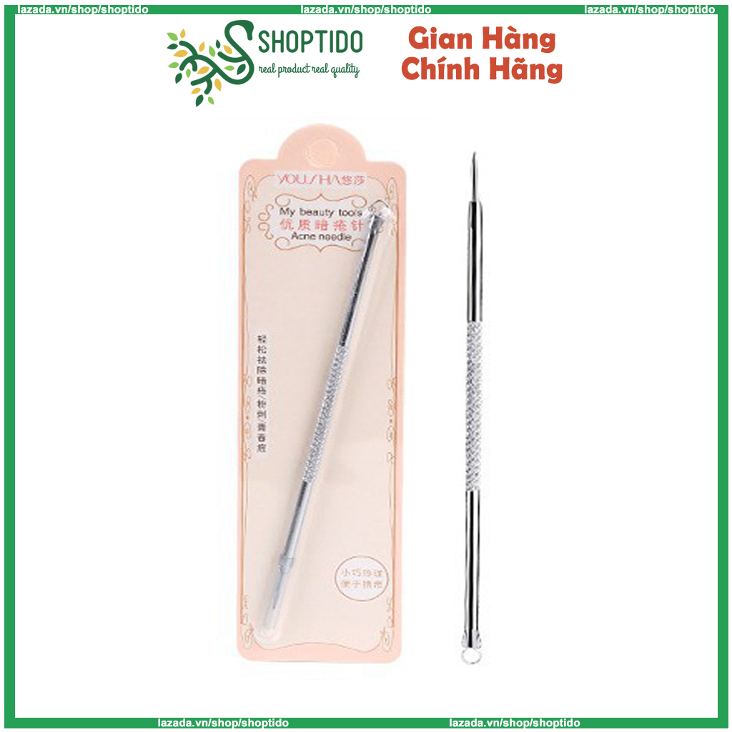 Cây nặn mụn 2 đầu Yousha acne needle