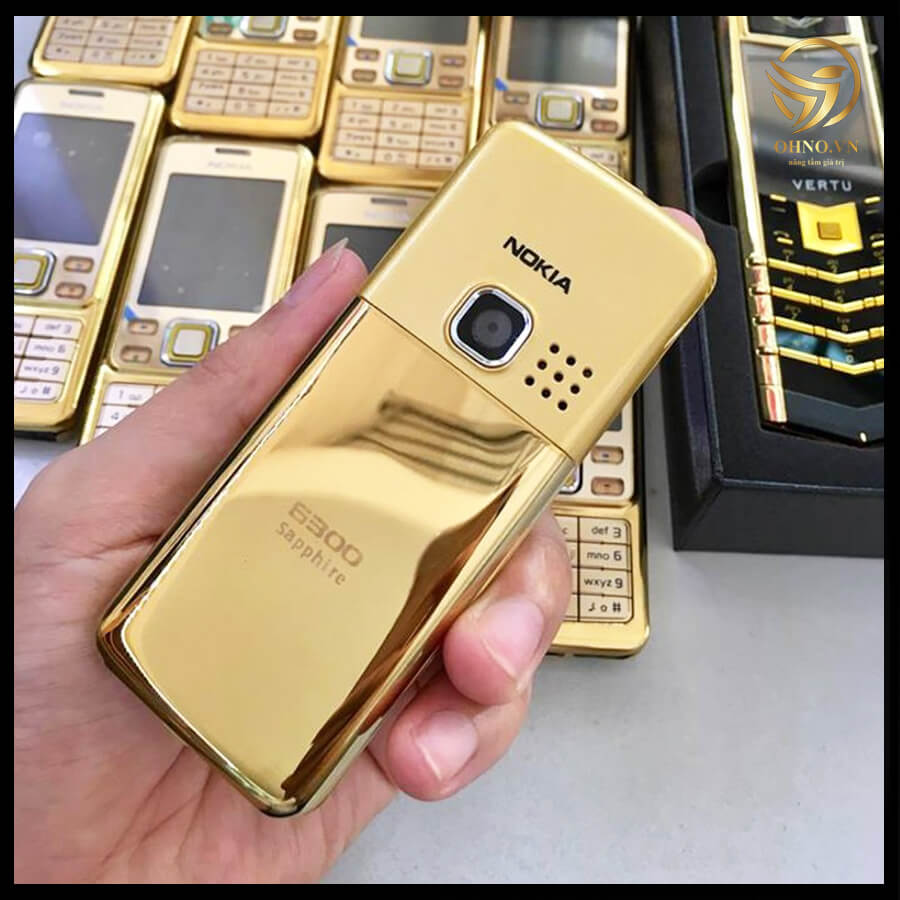 Điện Thoại Nokia 6300 Gold Zin Chính Hãng DT Nokia 6300 Cổ Bảo Hành 24 Tháng - OHNO Việt Nam