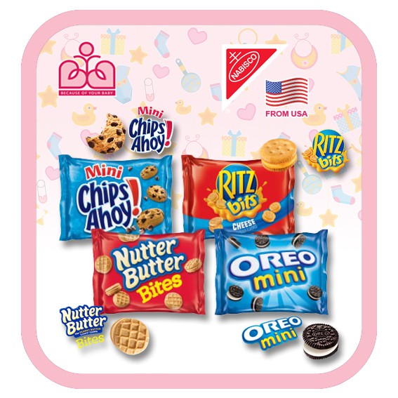(Nhập US) Bánh quy mini NABISCO cho bé (date mới)