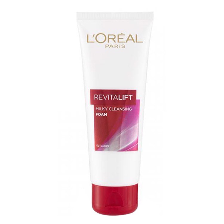 Sữa rửa mặt Loreal Revitalift dưỡng trắng chống lão hóa 100ml