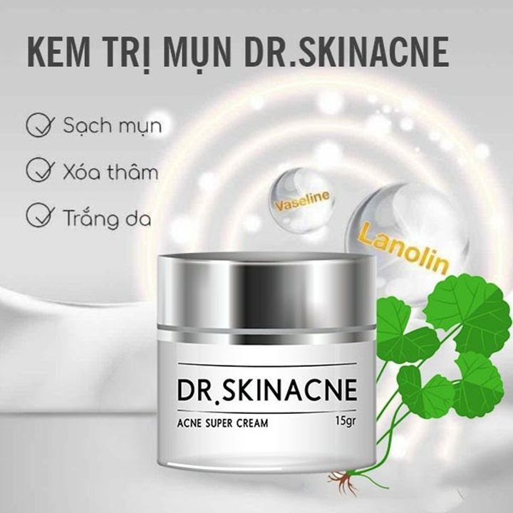 Kem xóa mụn, xóa thâm, liền thẹo Dr.Skinacne – GV300