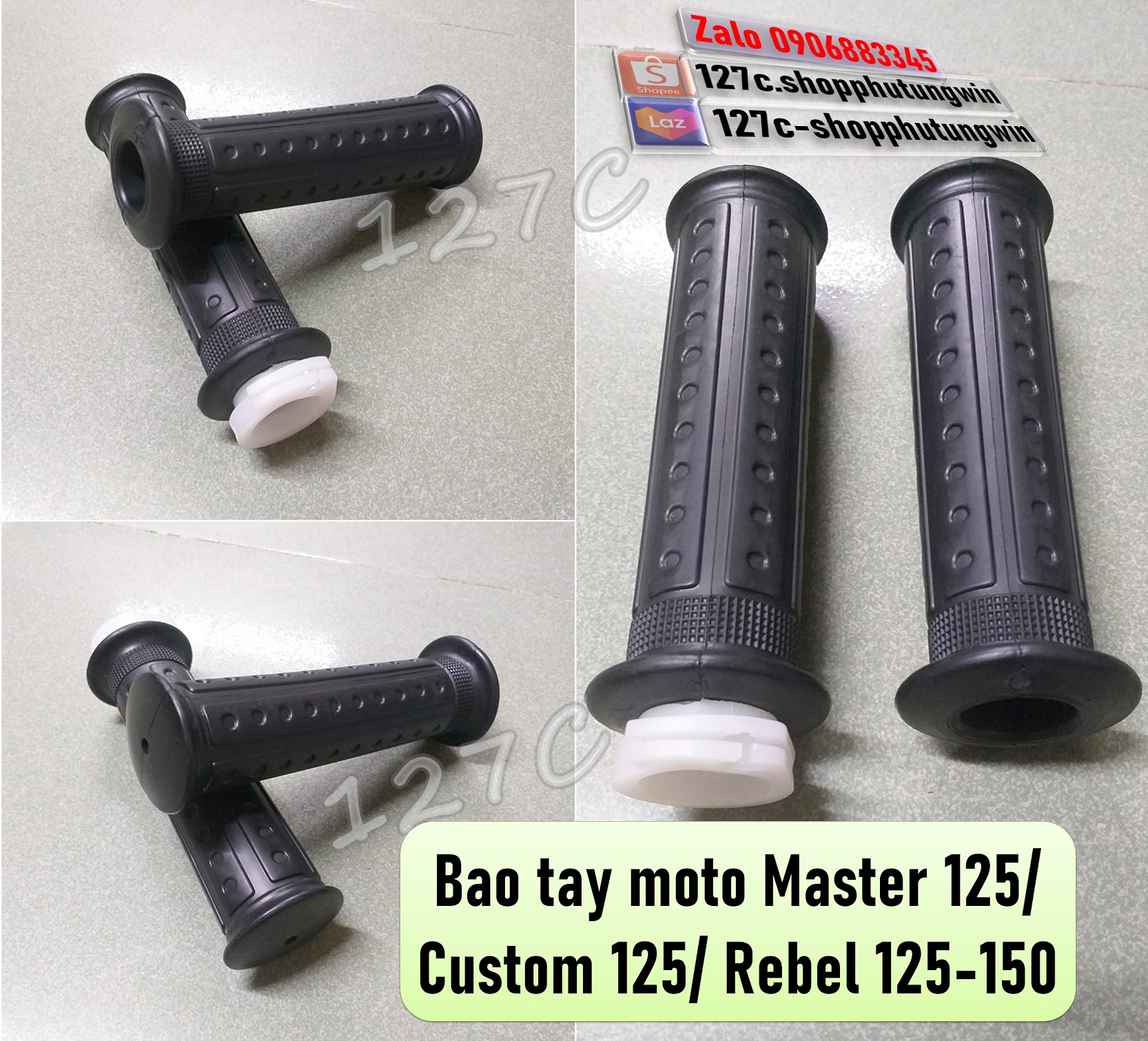 Bao tay moto master 125 / custom 125 / rebel 125-150 / la 250