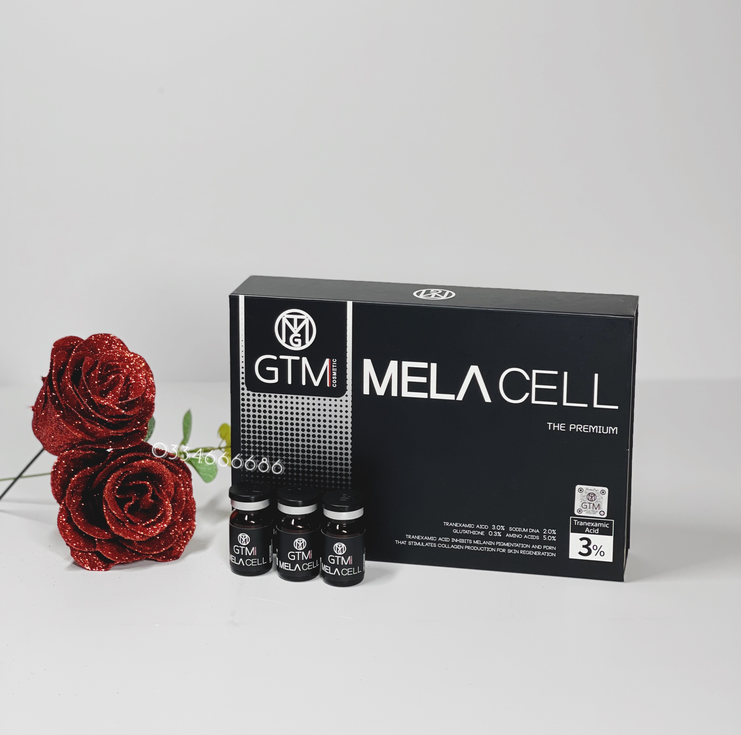 Tinh chất nám gtm 3% mela cell