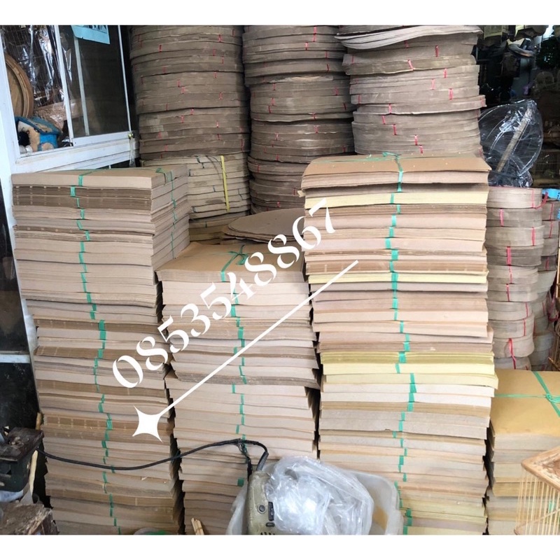 1kg Giấy Lót Lồng Chim Hình Tròn, vuông đủ size .
