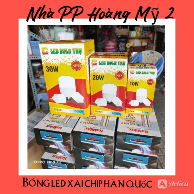Bóng led trụ hiệu cct - xài chip led hàn quốc