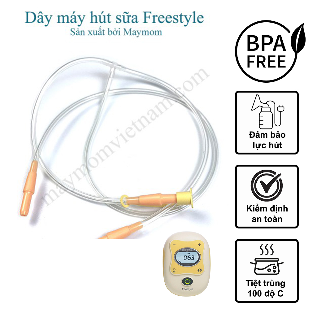 Dây máy hút sữa Medela Freestyle - Thương hiệu Maymom