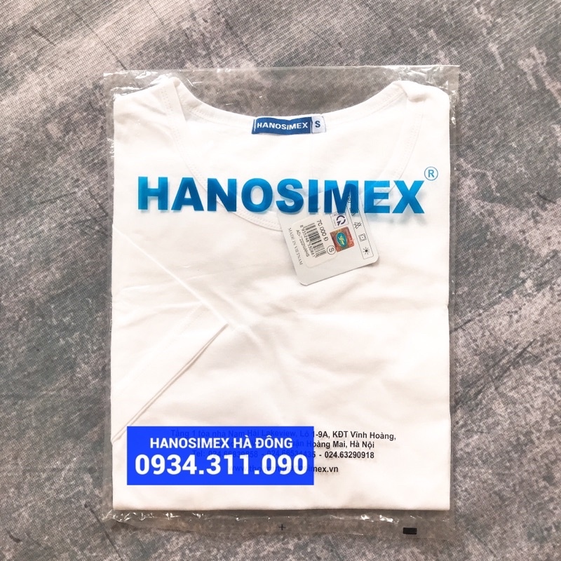 ◐☁∏ Áo đông xuân cộc tay cotton 100 Hanosimex chính hãng