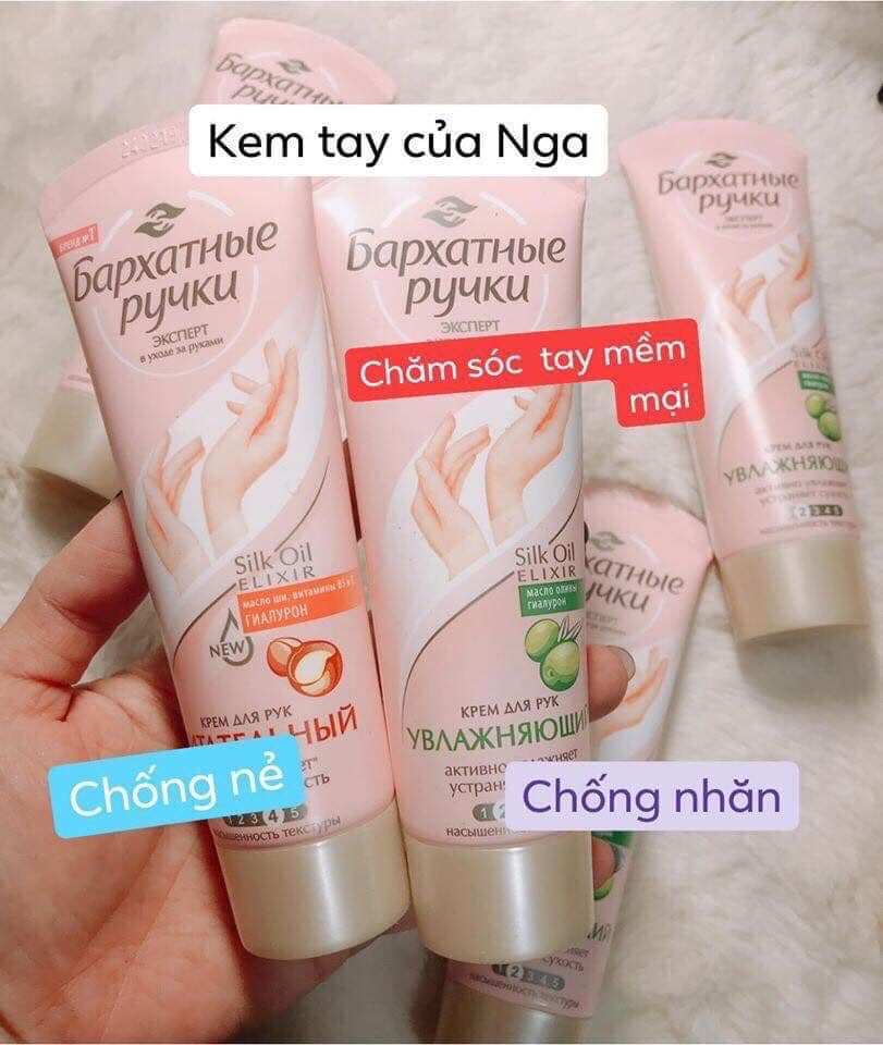 Kem dưỡng tay lụa của Nga tuýp 80ml