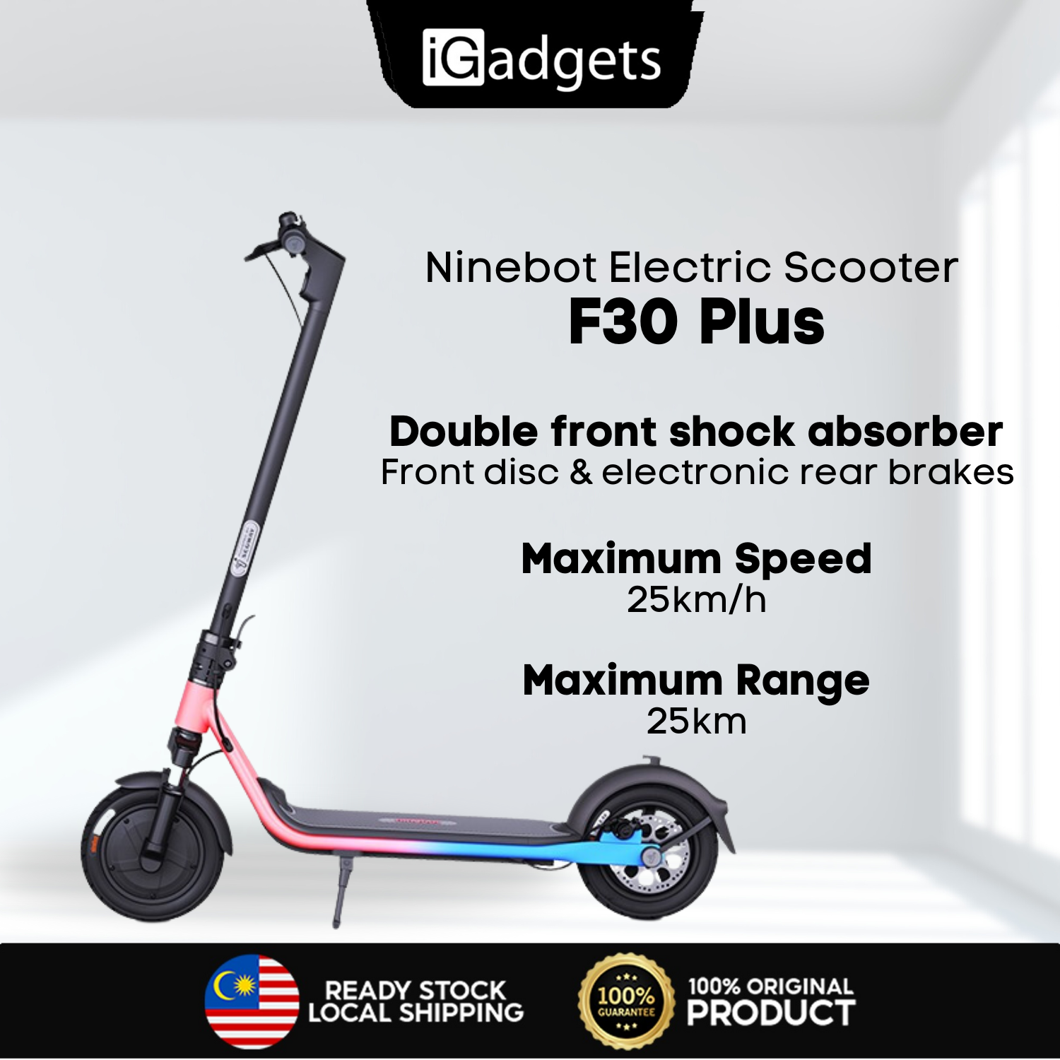 Xe Điện Scooter Ninebot F40 Scooter Ninebot F30 Segway Ninebot F30 Plus