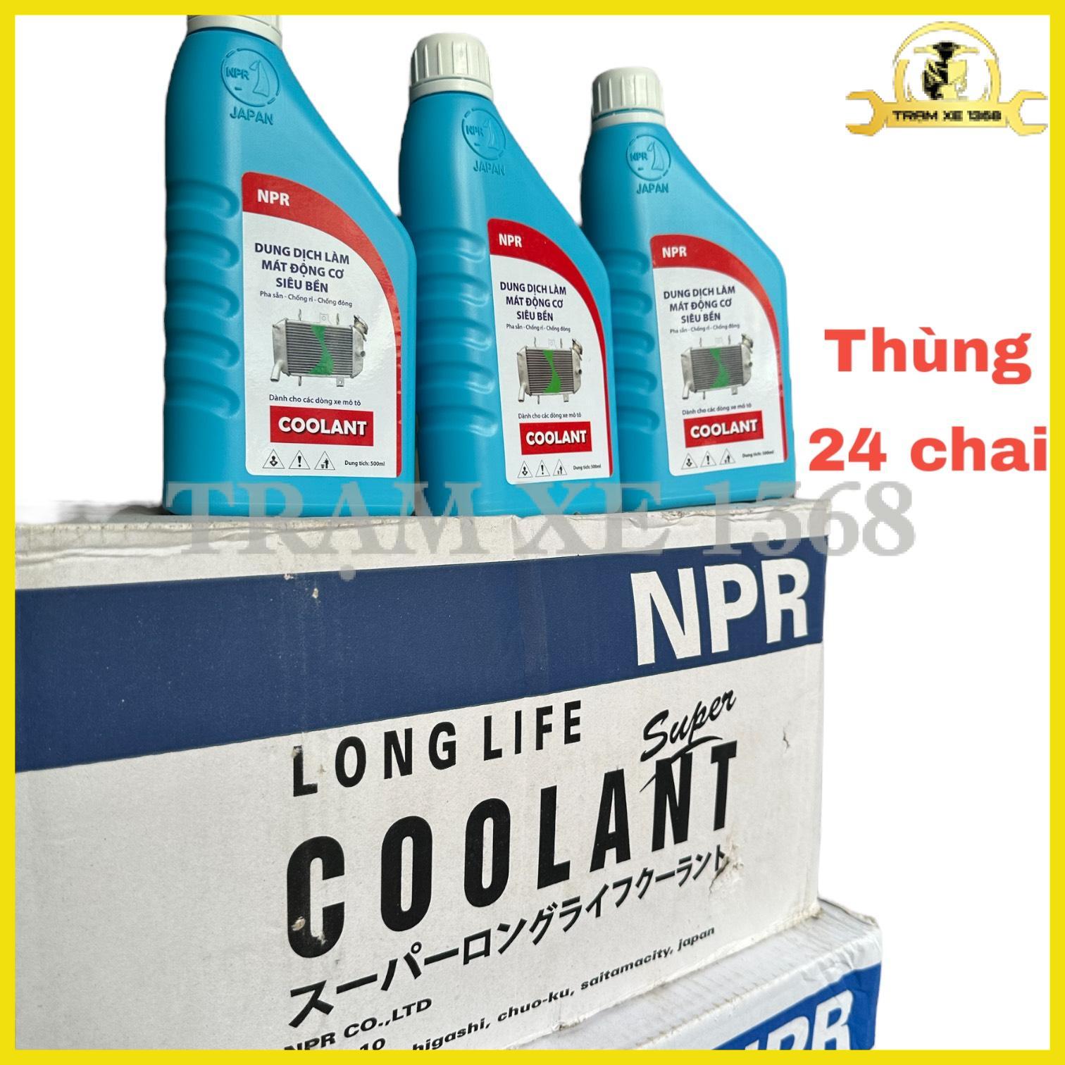 Thùng 24 Chai Nước Làm Mát Động Cơ NPR Japan 500ml
