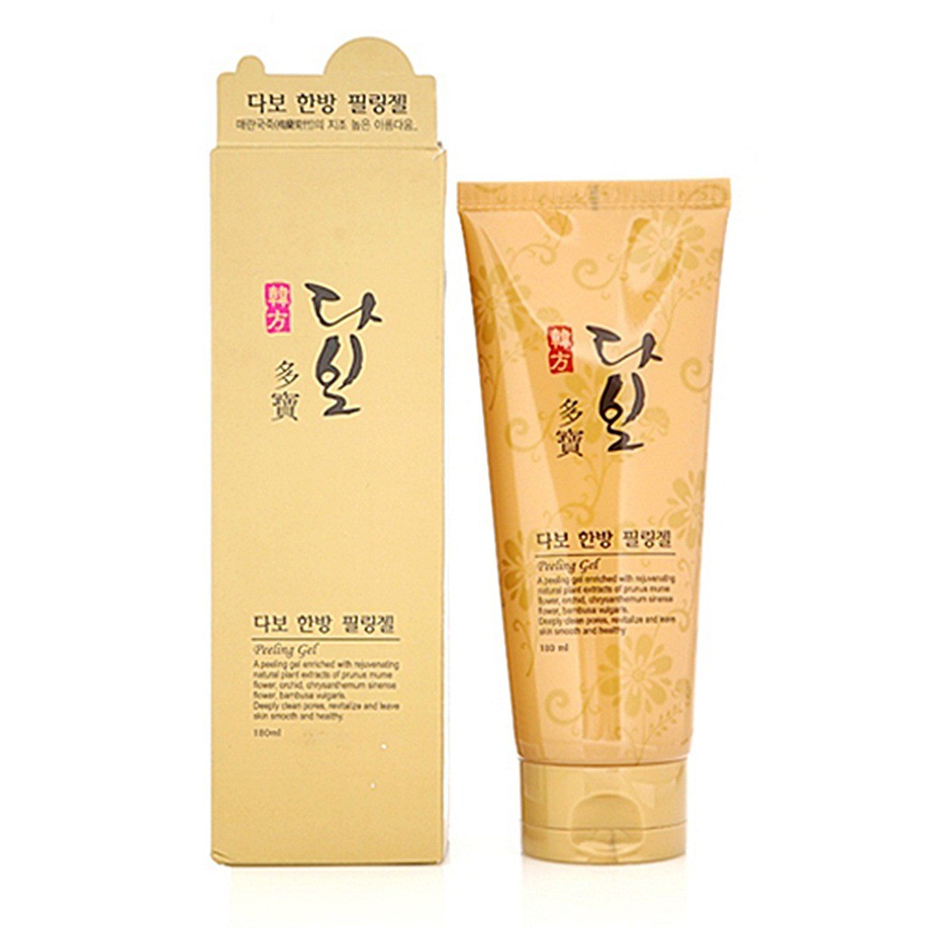 Tẩy da chết thảo dược Dabo Hanbang Peeling Gel Hàn Quốc 180ml