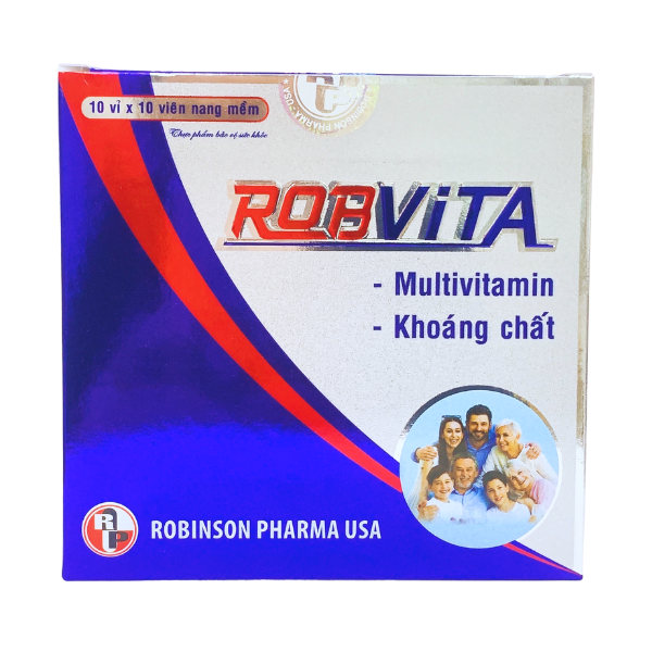 (Hộp 100 viên) ROBVITA - Bổ sung vitamin và khoáng chất - Nhà Thuốc Dr Tâm