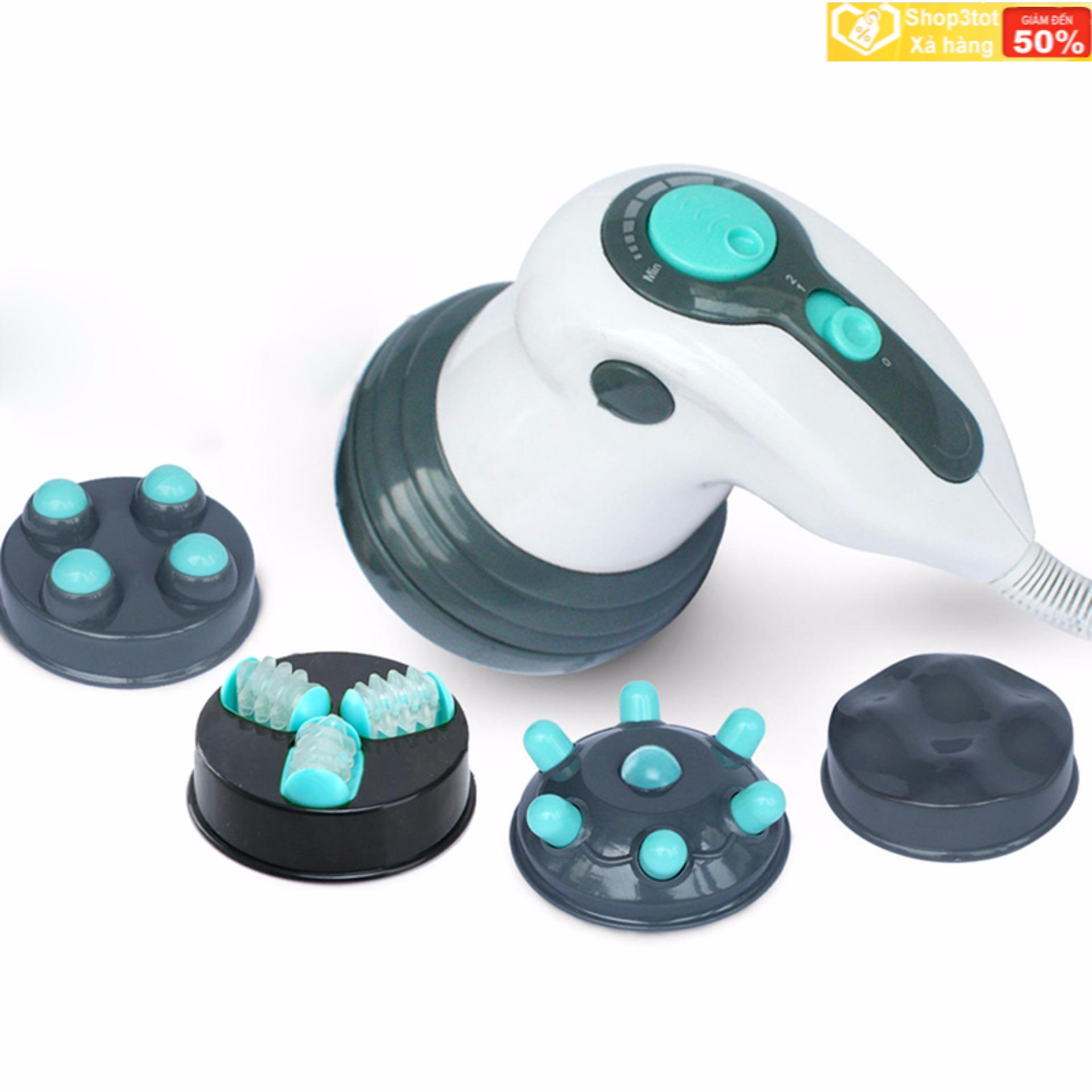 Máy massage cầm tay toàn thân có đèn hồng ngoại [Có sẵn hàng, kho Hà nội]