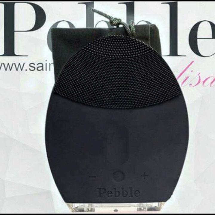 [HCM]Máy rửa mặt Pebble Lisa Gen 5 - Đen black [Bảo Hành 12 tháng]