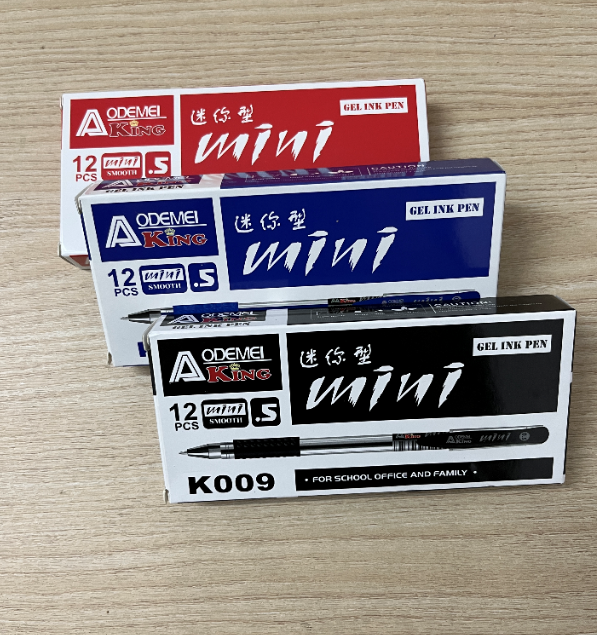 Bút bi viết gel mực nước Mini Genvava ngòi 0.5mm