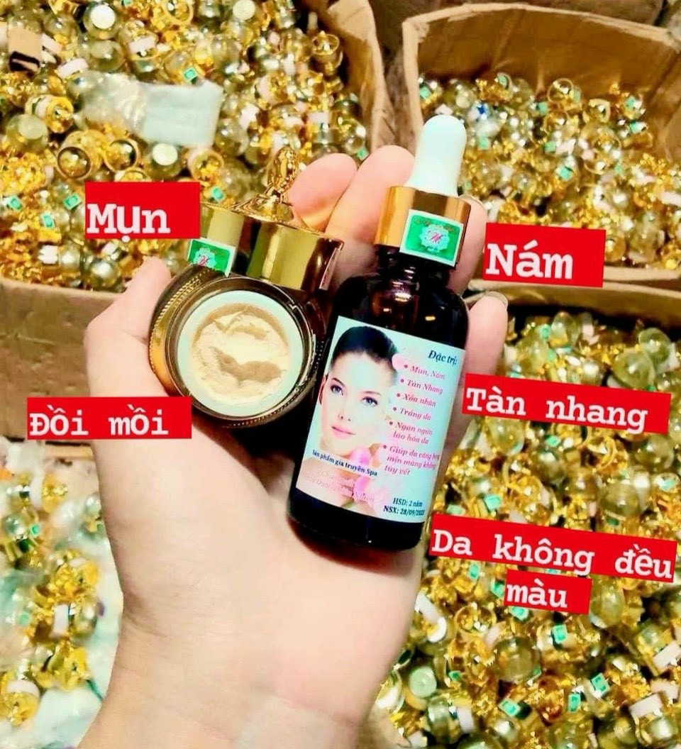 Combo tái tạo thảo dược gia truyền giiarm nám, trắng da spa hx