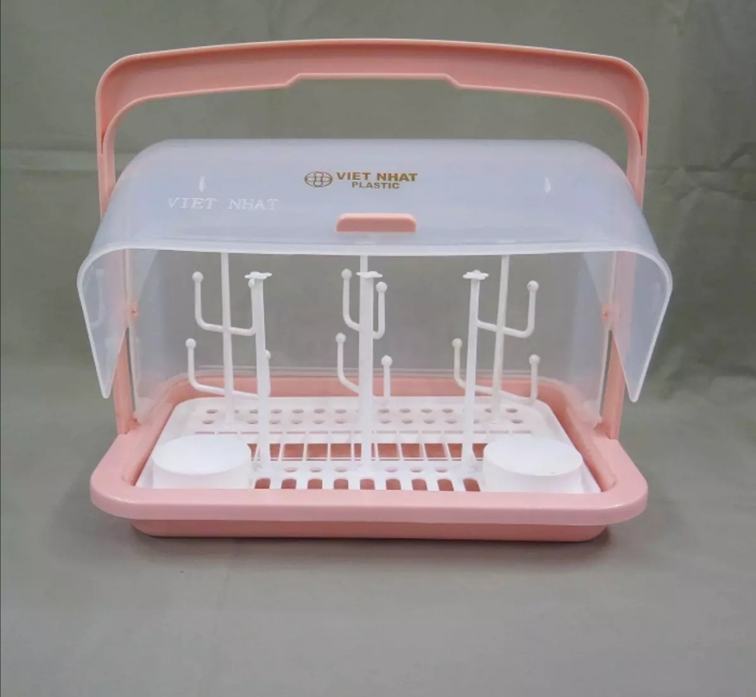 khay úp cốc có nắp nhựa Việt Nhật. Kích thước 34,5 x 29 x 25 cm. Hàng Việt Nam chất lượng cao (QK-408)