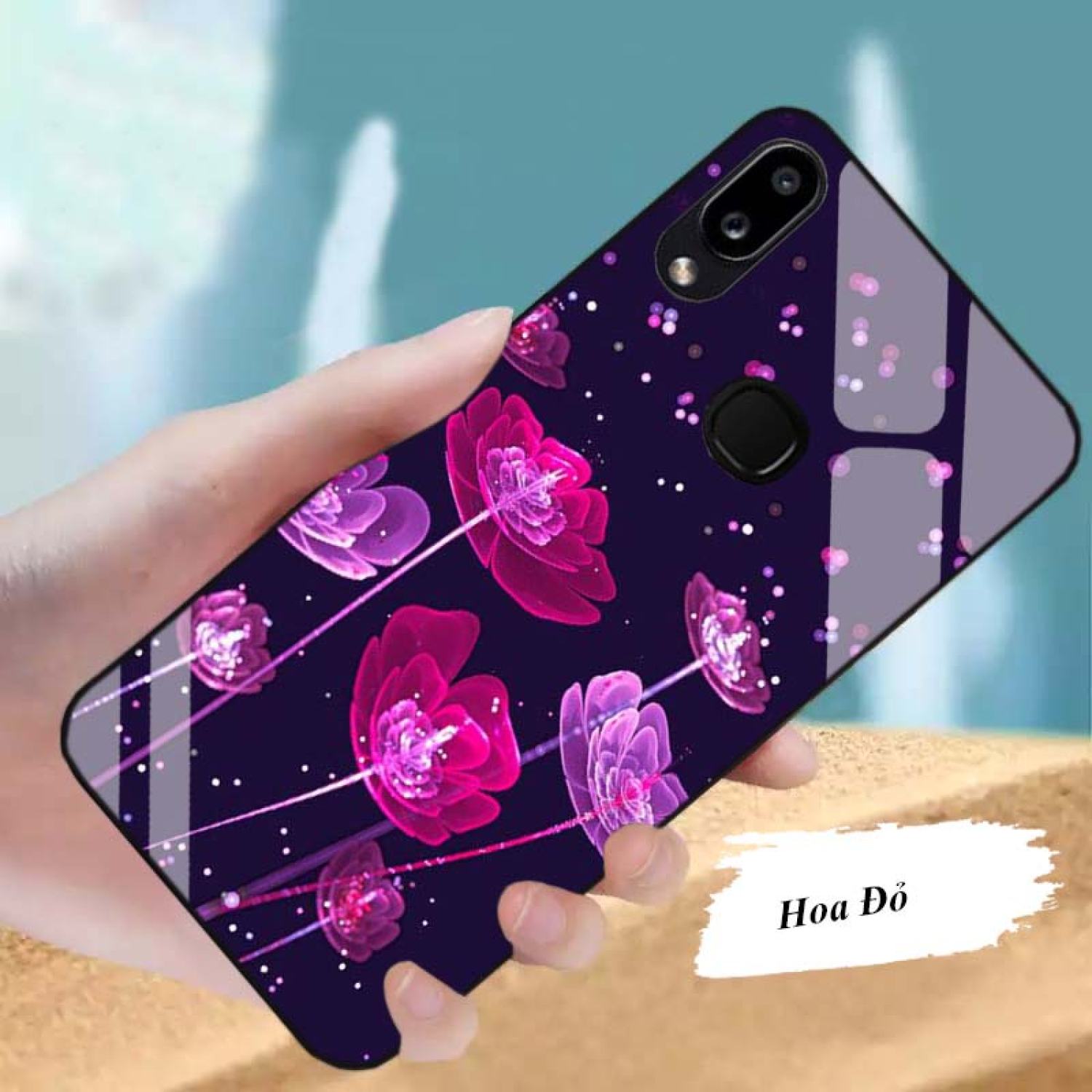 Ốp SAMSUNG A10, A10S, A20, A30, M20 Lưng Kính Cường Lực Cao Cấp Mới ƞhất