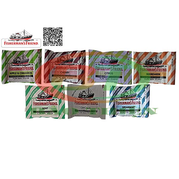 Kẹo cay con tàu không đường gói 25g