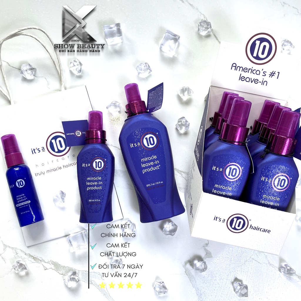 Dầu xịt dưỡng tóc diệu kỳ 10 in 1 - it’s a 10 miracle leave-in product - mỹ