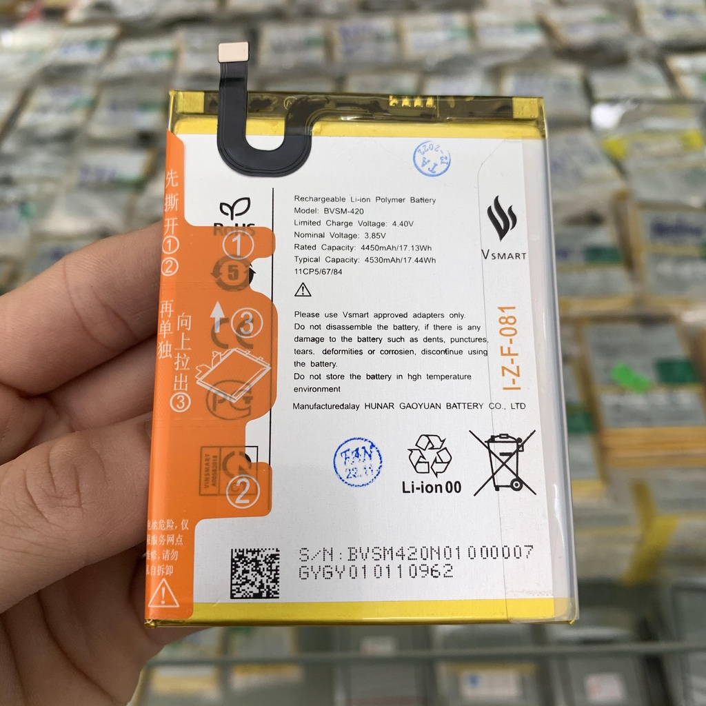 pin vsmart Joy 2+ / Joy 2 plus mã BVSM-420