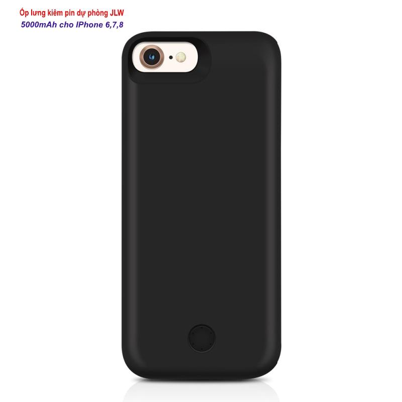 Ốp lưng kiêm sạc dự phòng JLW Slim 5000mAh cho IPhone 6/7/8-JLW-8GS-M