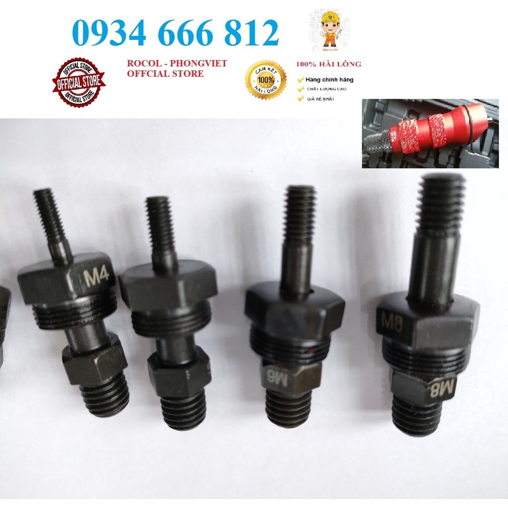 1 cái Bulong thay thế của đầu kít rút ốc FY007, VF305