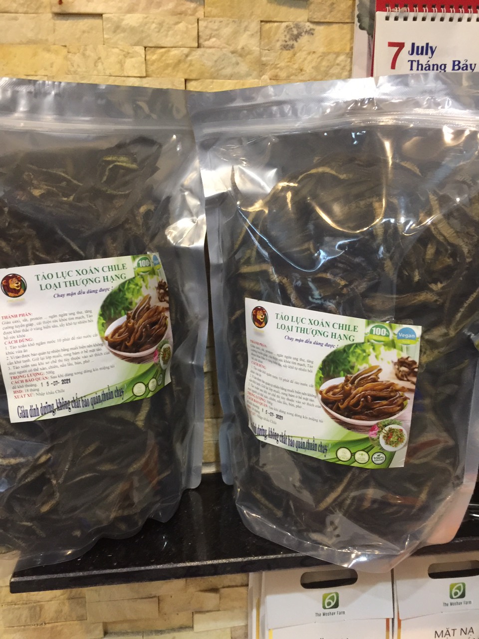 500 GRAM TẢO XOẮN CHI LÊ (TẢO LOẠI 1 DÀI KHÔNG VỤN) TẢO BIỂN ĐẠI DƯƠNG NGON THƯỢNG HẠNG