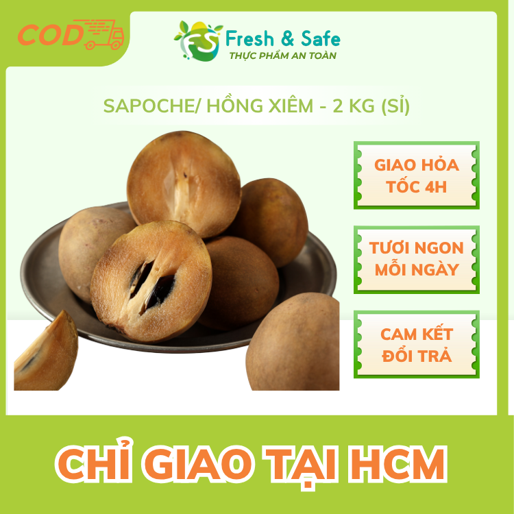 [Delivery to Hcm Only] Sapoche/ Red Sugar - 2 kg (Wholesale)