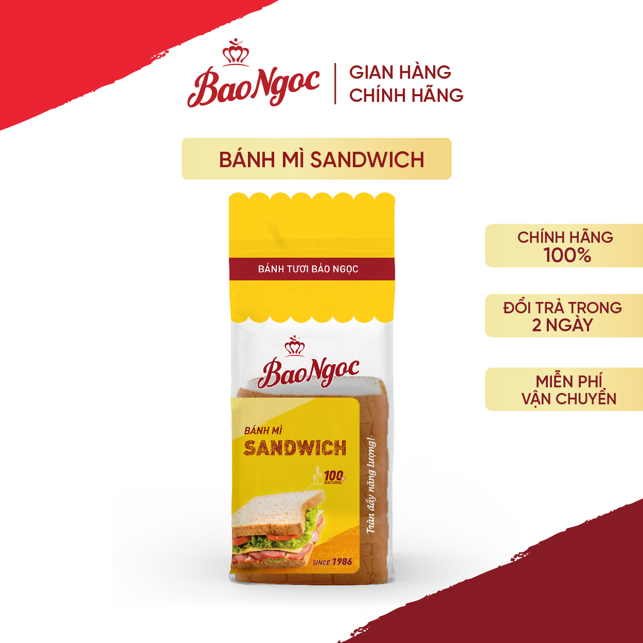 Bảo ngọc,Bánh Sandwich 275g