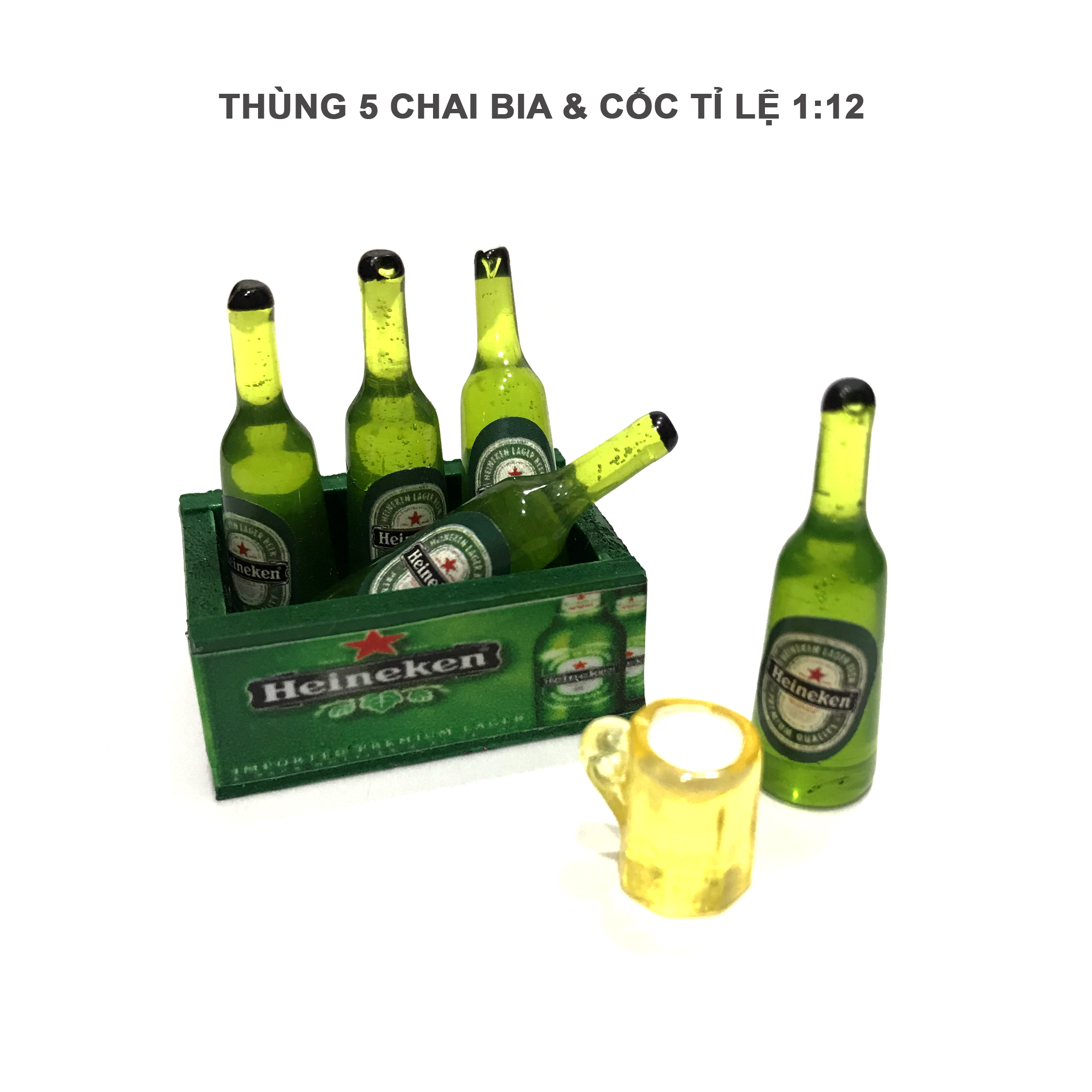 Set thùng bia  Mô hình tỷ lệ 112  Shopee Việt Nam