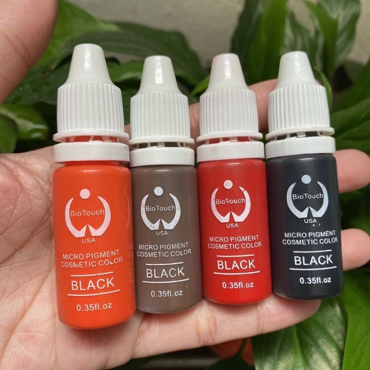 Mực tập BIO Phun xăm Biotouch - Thực hành trên da tập.