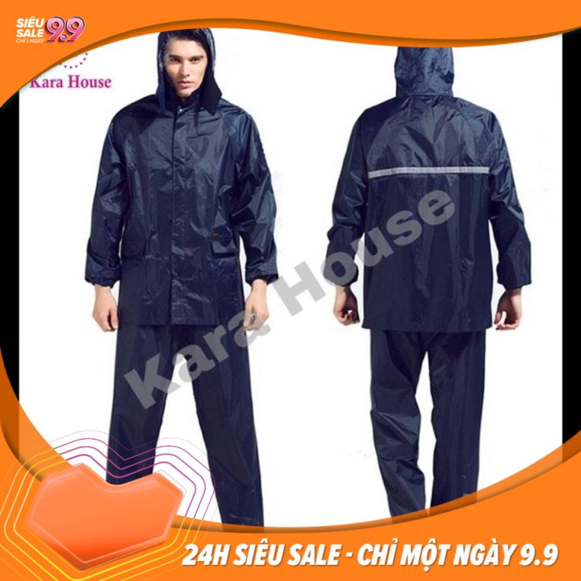 Áo mưa bộ vải dù cao cấp ( Nhiều size )