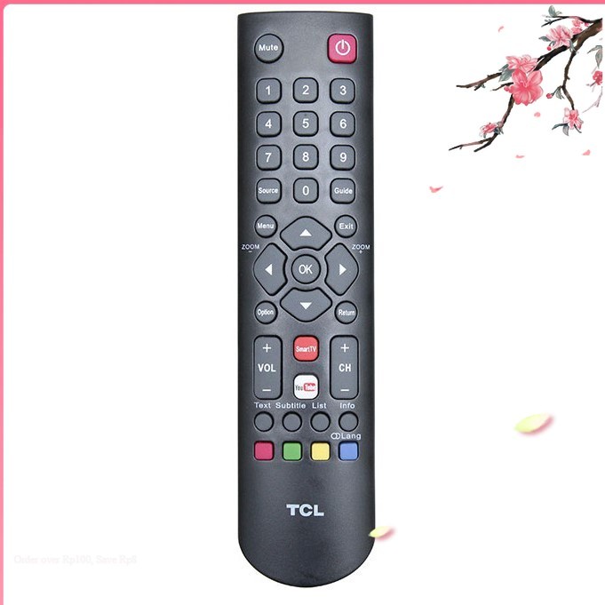 Remote điều khiển tivi tcl led/lcd/smart/internet s49000