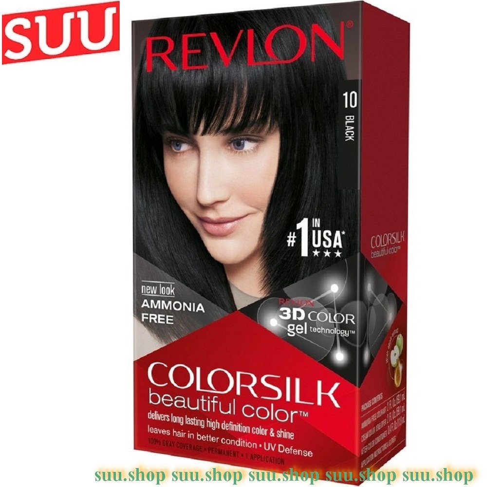 Thuốc Nhuộm Tóc Revlon Số 10 Đen tự nhiên