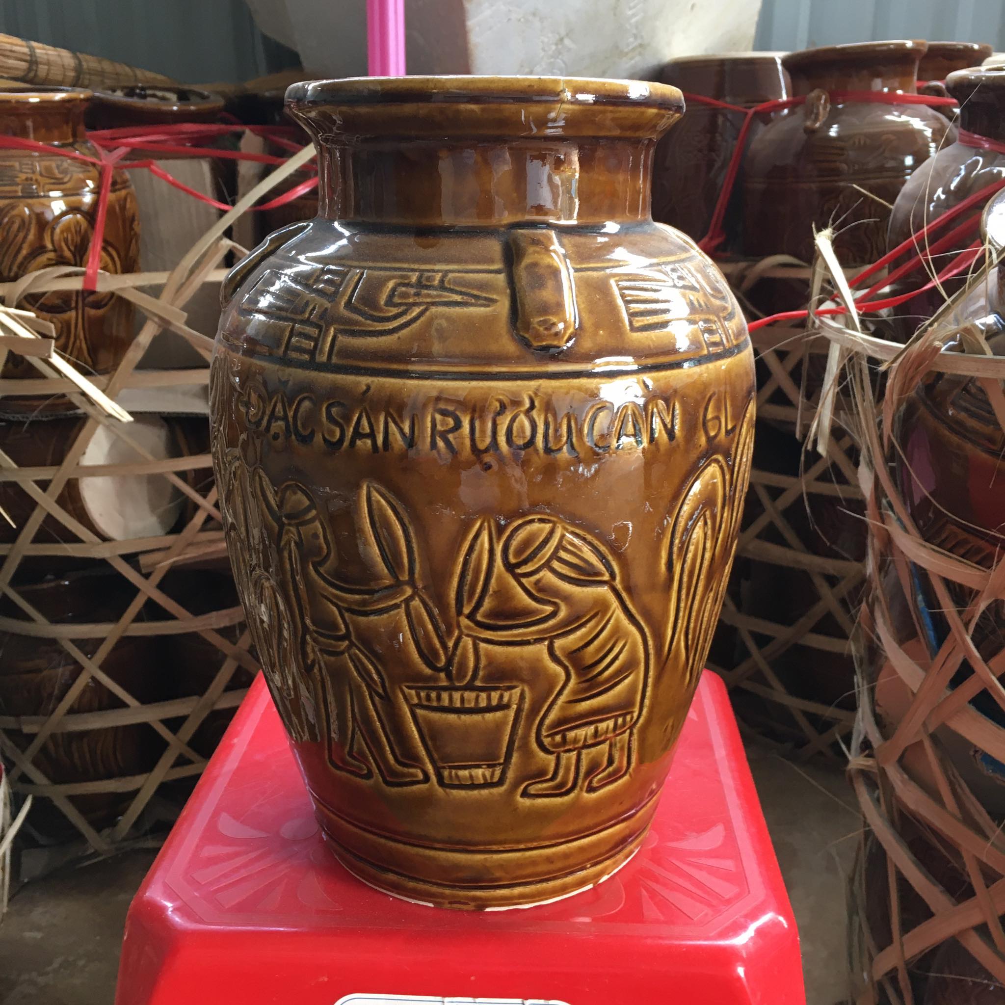 Chóe đựng rượu cần 5 lít