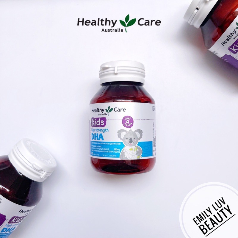 Dha vị chanh cho bé 4m+ healthy care dha 60v úc