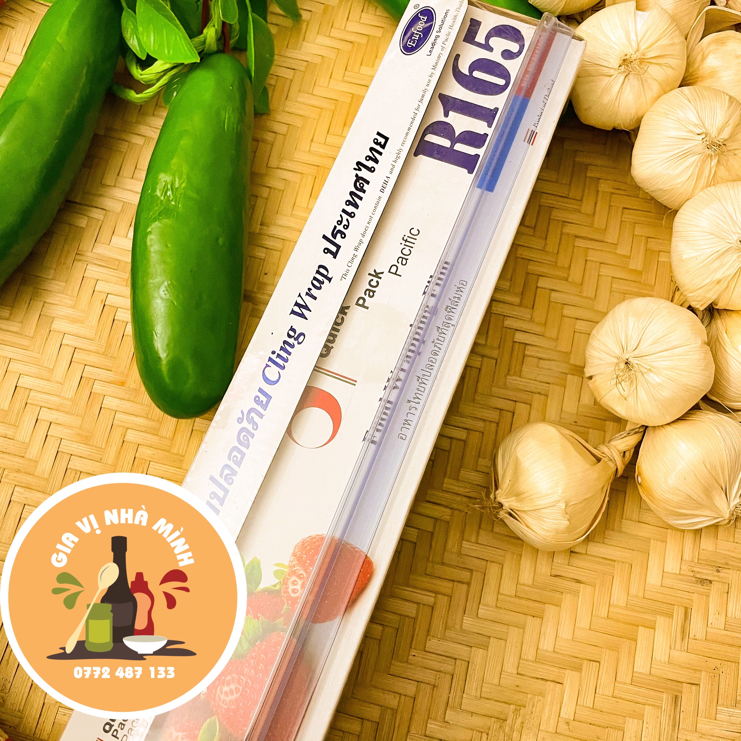Màng bọc thực phẩm chịu nhiệt lò vi sóng eufood pvc eu200