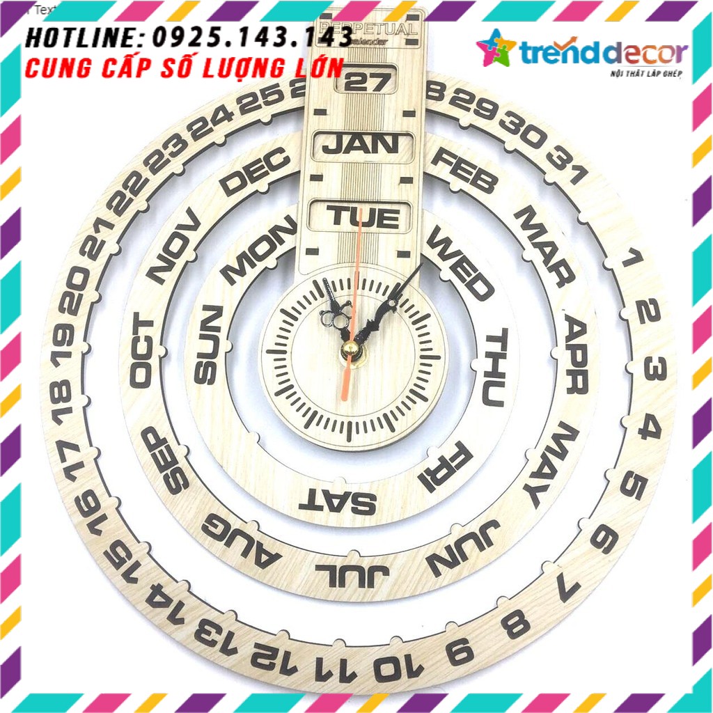 GIÁ GỐC- Đồng hồ treo tường - Deal giá sốc - khuyến mãi ngập tràn đẹp trang trí nhà và quán cafe Trenddecor