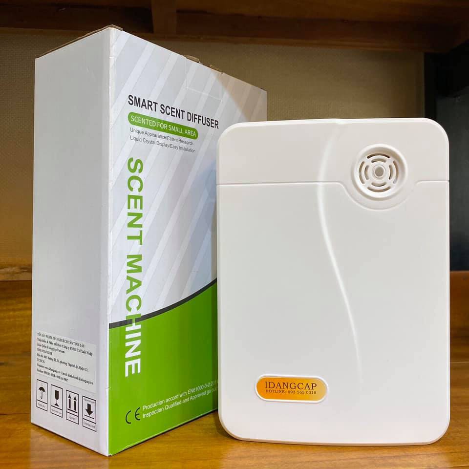 Máy xông tinh dầu công nghiệp dùng cho phòng lớn 100m2, xông tinh dầu trực tiếp công suất lớn, có kết lối Wiffi