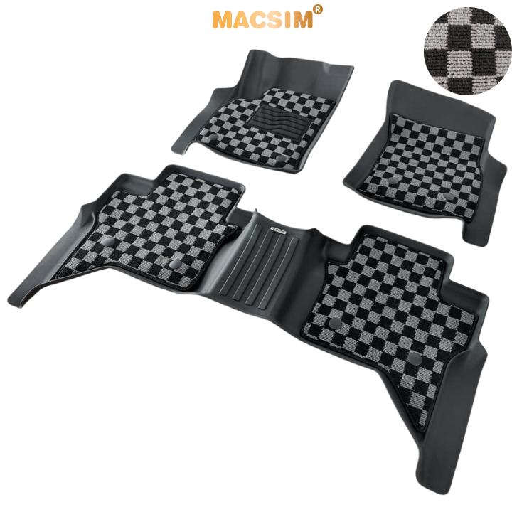 [Genuine] 2-Layer Tpe Floor Mats Macsim Hilux 2026 New Standard Form, Durable, Odorless (2-Layer Checkered Weave Sd3 Ct) Giá 3,600,000 Đồng*Miễn phí vận chuyển