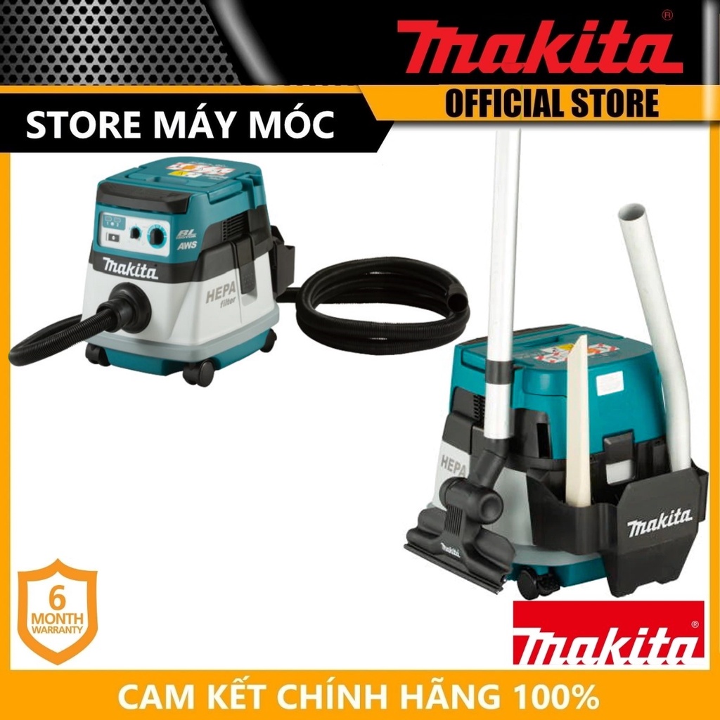 MÁY HÚT BỤI DÙNG PIN 36V 110 W MAKITA DVC867LZX4- HÀNG CHÍNH HÃNG