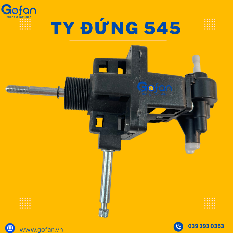 Đầu quạt 12v dc- ty đứng