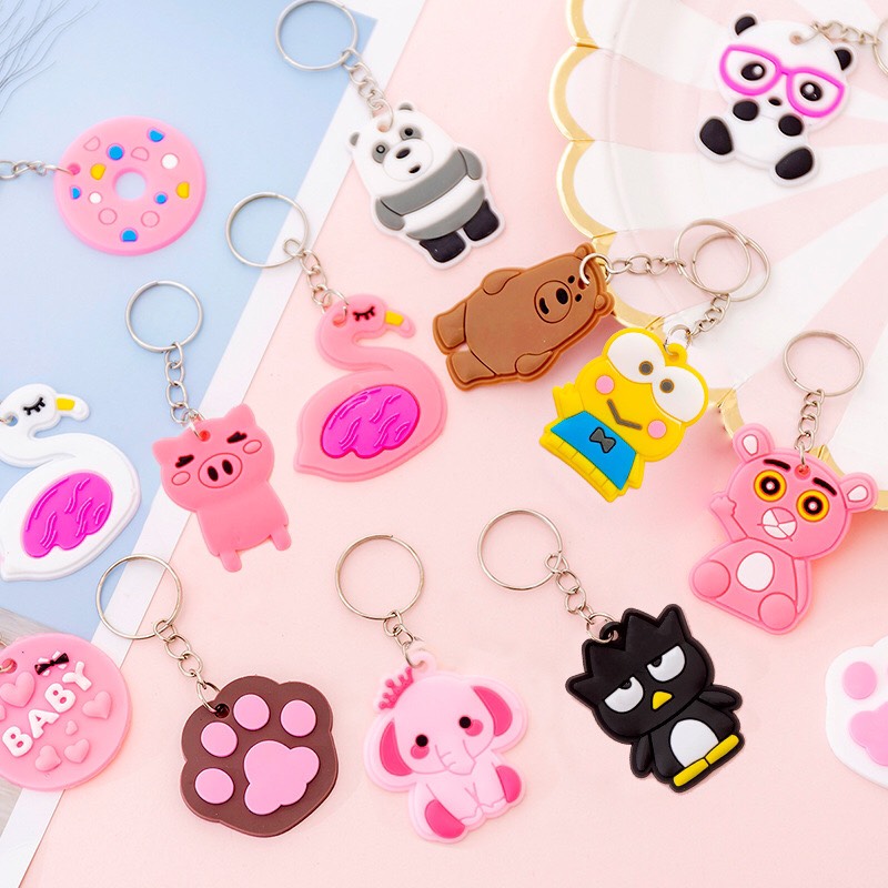 Móc Khóa hoạt hình Cute Quà Tặng Dễ Thương Giá Sỉ Bukao